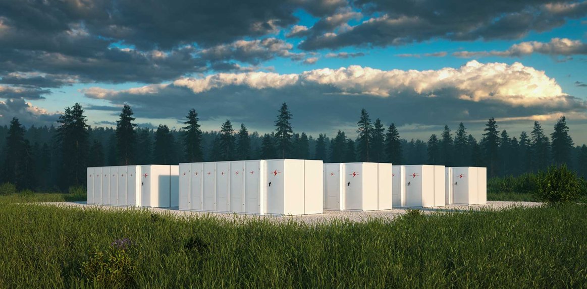 Design confirugations for commercial battery storage systems. 