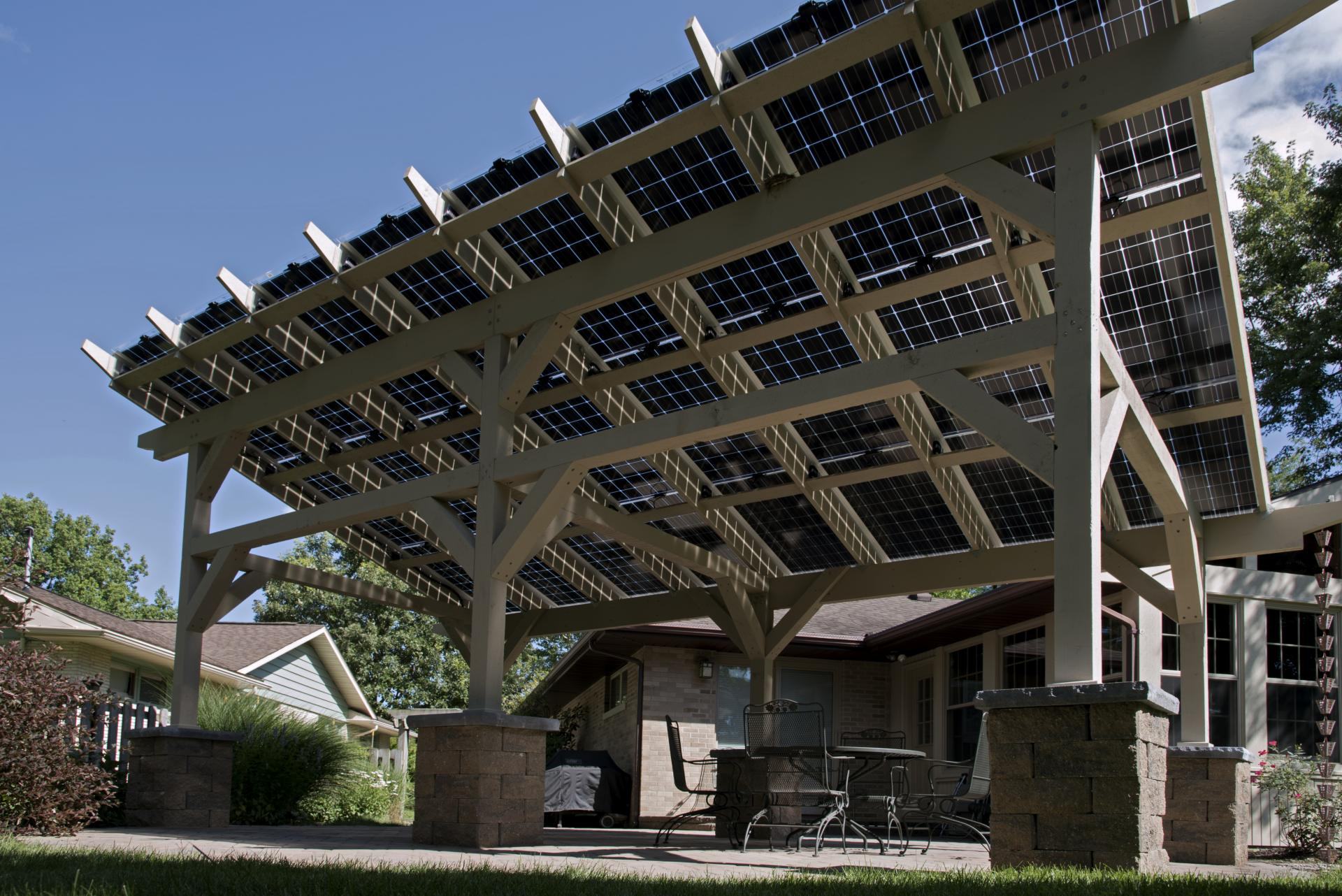 Creating and Installing a Solar Canopy | Greentech Renewables