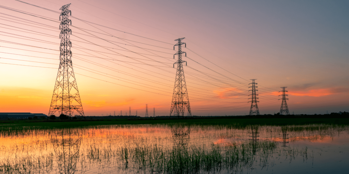 Power line development projects.