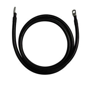 Pytes 2m 1/0 Negative Power Cable - M6/M10 Terminals, 161412101026