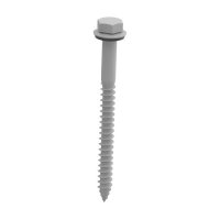 K2 Systems Lag Screw 5/16"x4" w/Washer, Stainless Steel, 4000358