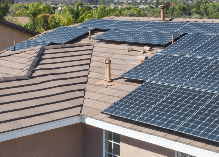 Solar on a roof