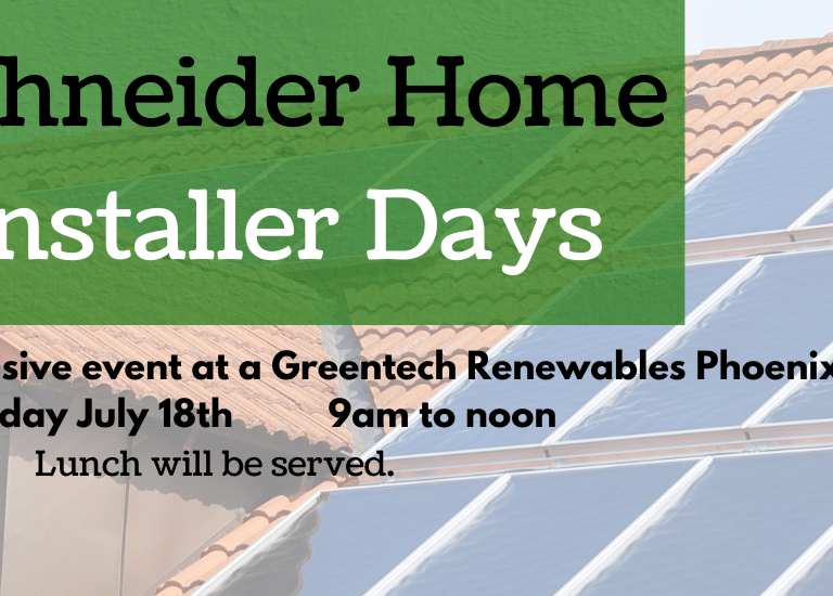 Schneider Home Installer Days - Phoenix