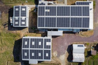 Greentech Renewables Solar Project 8 Birdseye Shot