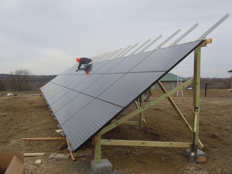 24 kW New Virginia, IA Ground Mount Solar Project