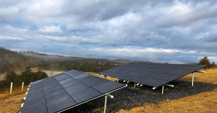 Ground Mount Solar Installation