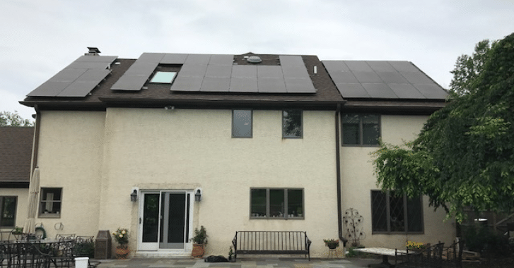 Residential Solar Roof Mount Project