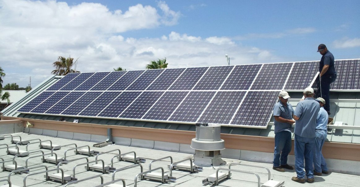 37 kW Neptune Beach City Hall Solar Installation