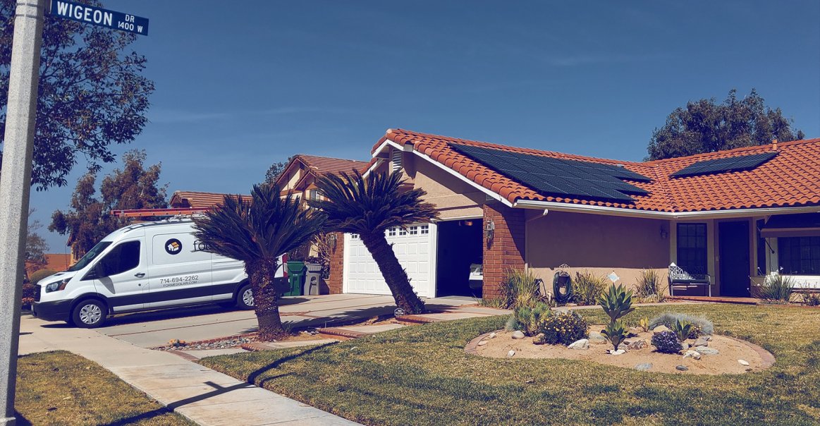 Solar Panels on Residential Roof