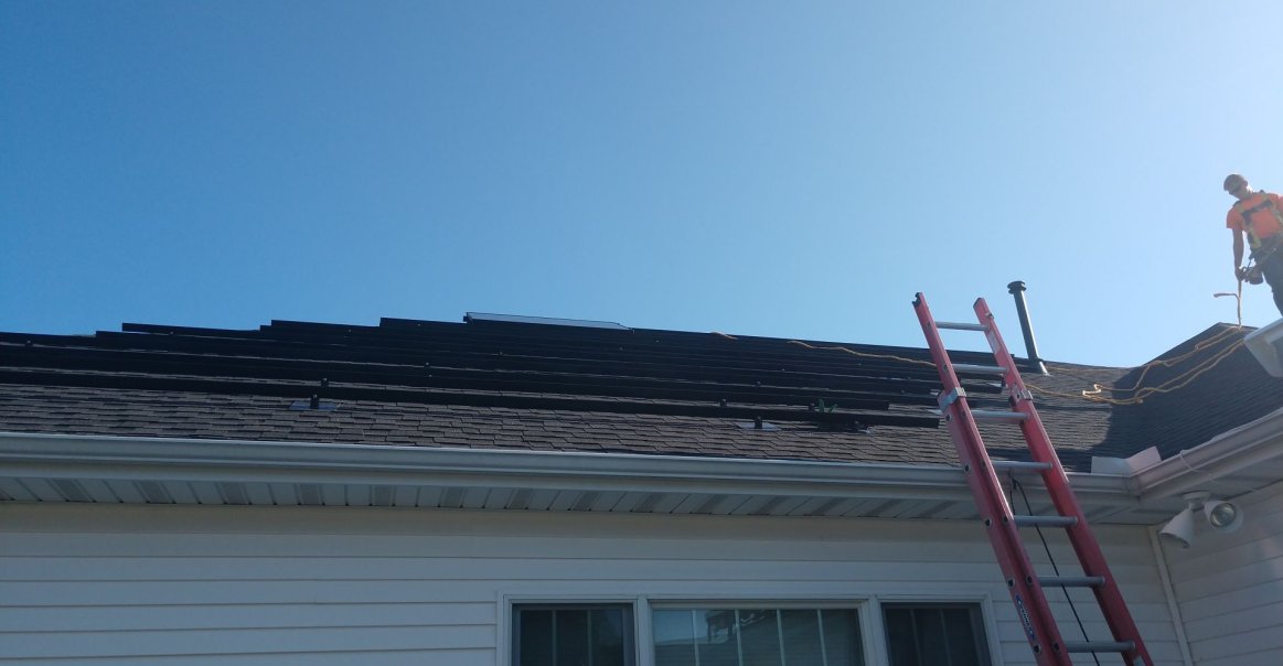 Morton, IL Home In Progress Morton, IL Home Install In Progress