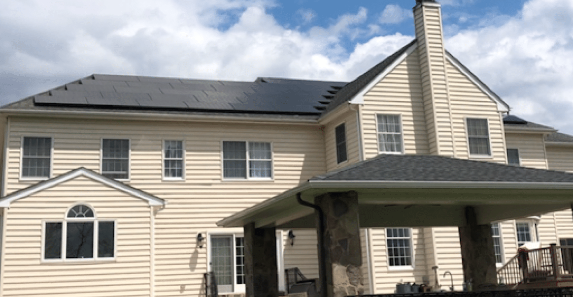 Solar on residential home