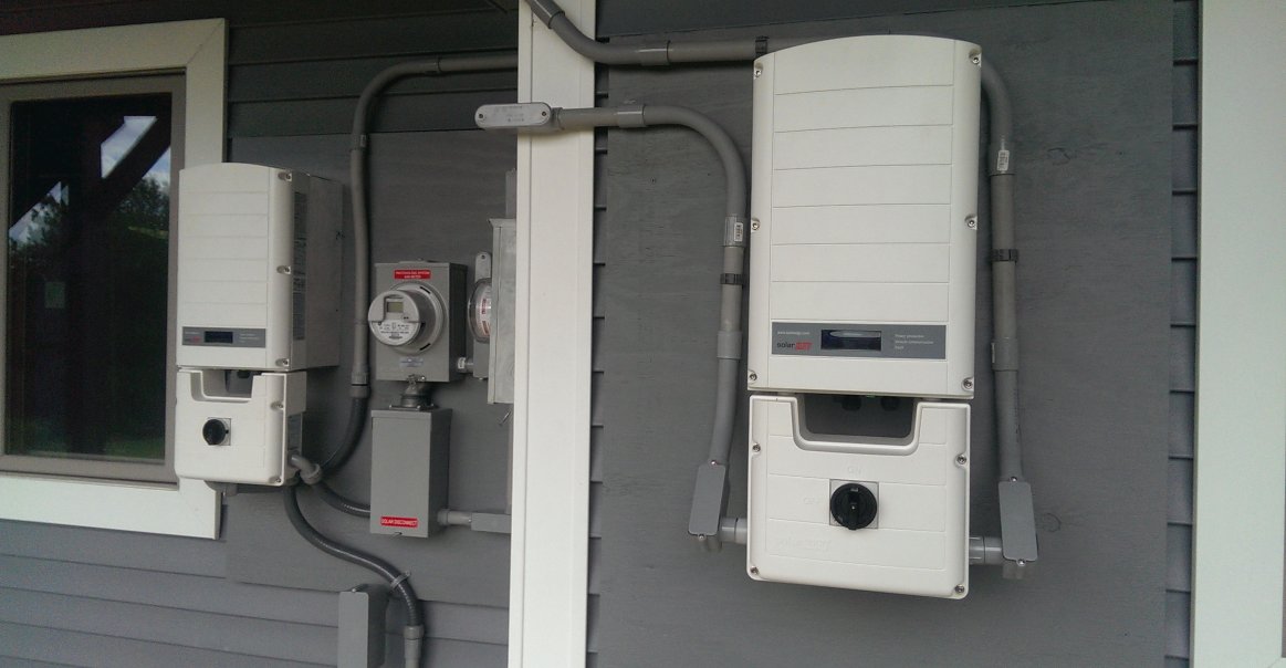 SolarEdge Inverter in a 22 kW install