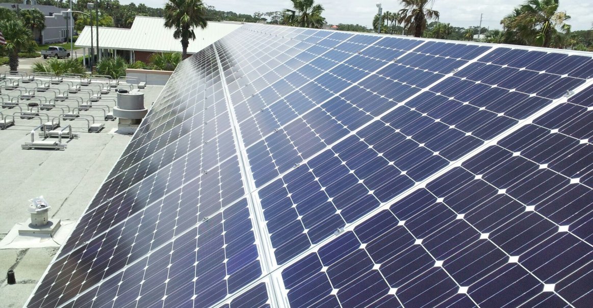 37 kW Neptune Beach City Hall Solar Installation