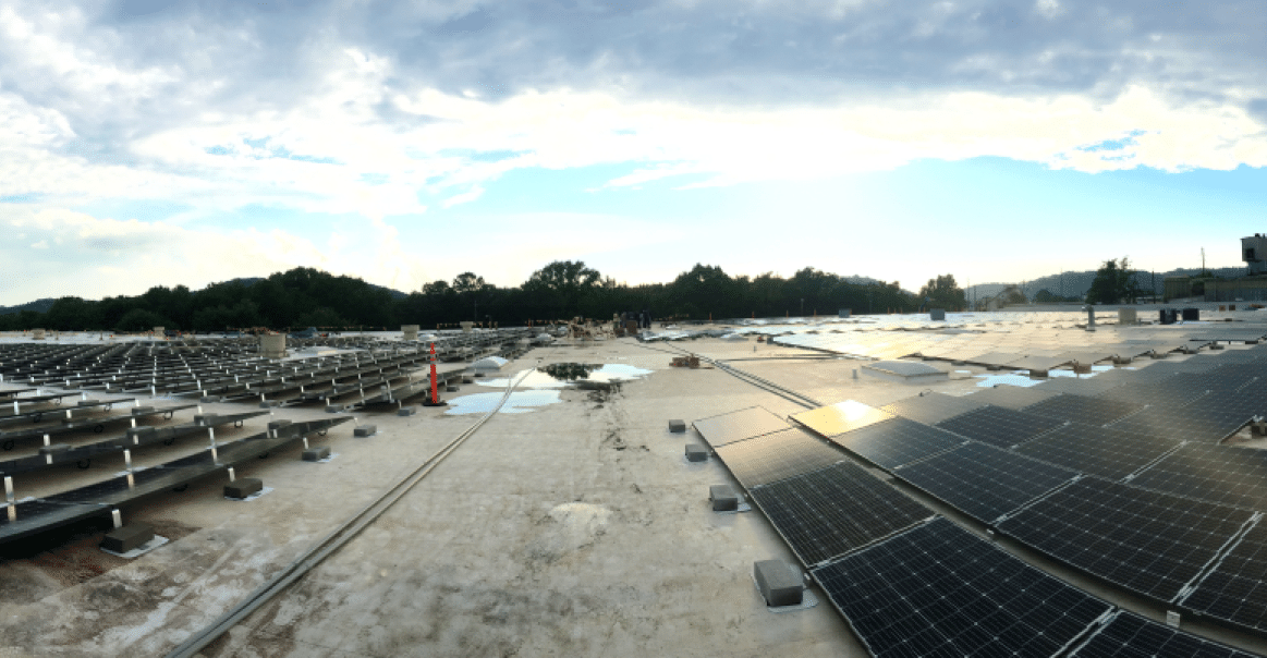 Large Commercial Solar Installation