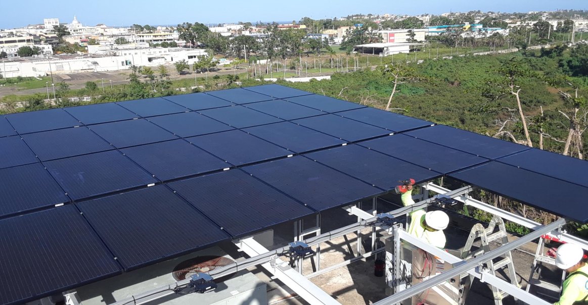 Island Solar Installation for Residential Property