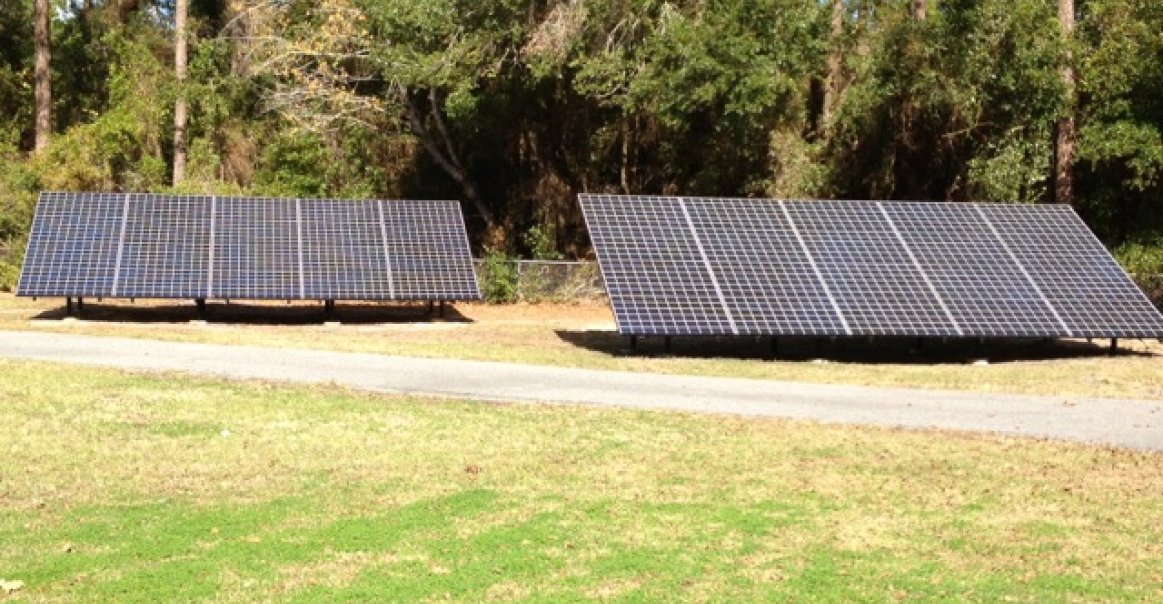 9.8 kW Ground Mount Solar Installation in Jacksonville, FL