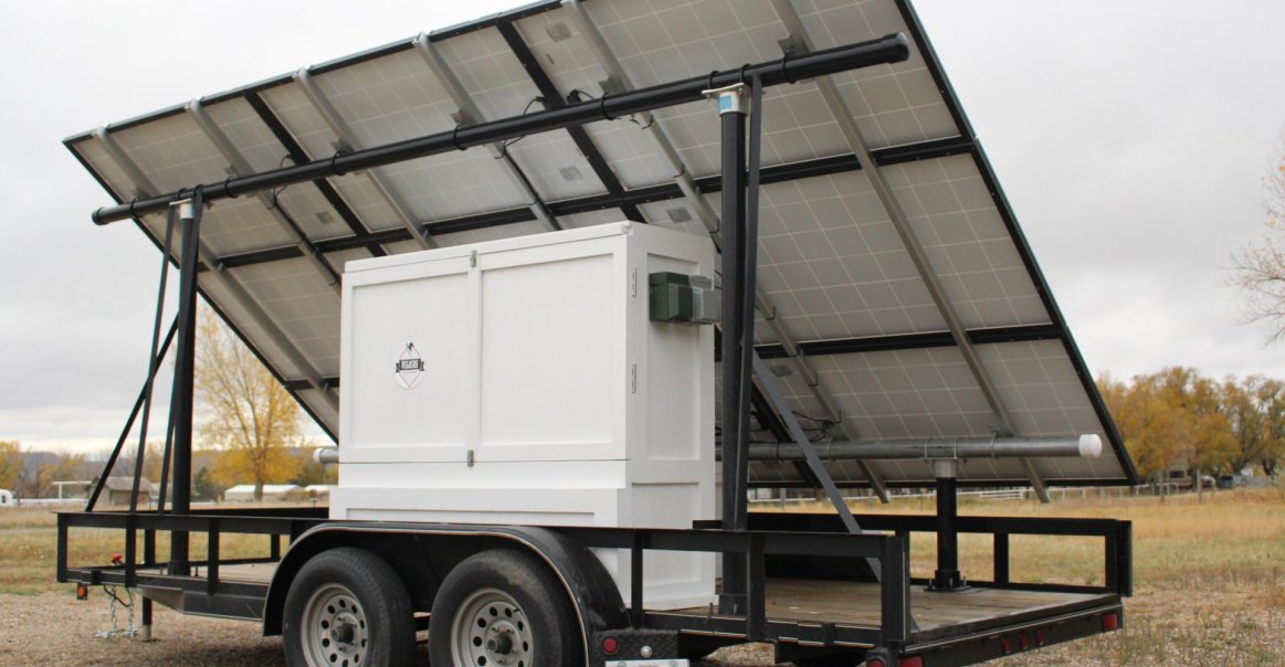 Mobile Solar Array for Off-Grid Power