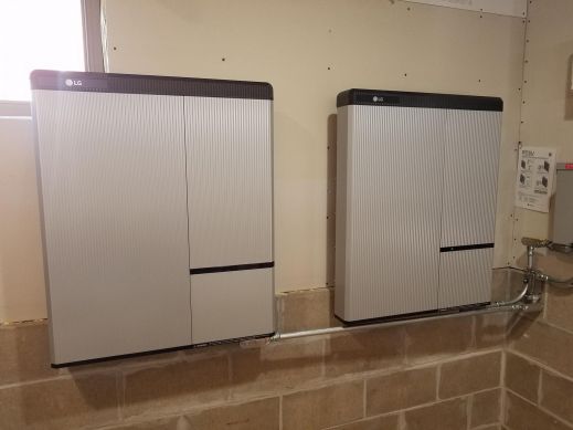 Energy Storage Installation on Residential Property