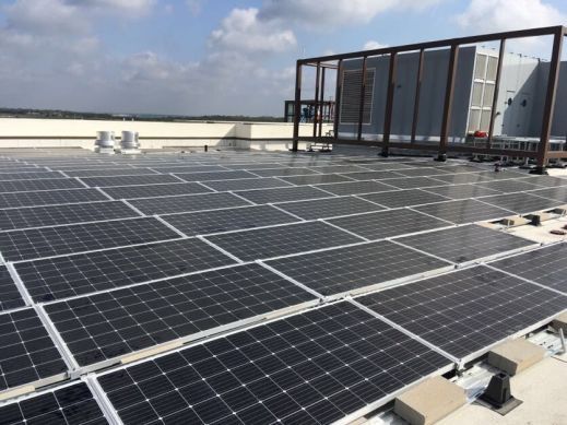 Commercial Solar Installation Roof Mount