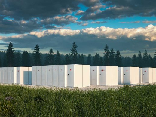 Design confirugations for commercial battery storage systems. 