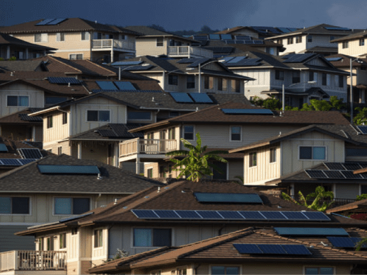 Solar PV is very popular across the Hawaiian Islands